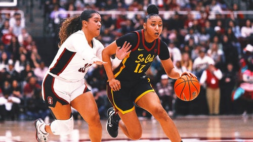 WOMEN'S COLLEGE BASKETBALL Trending Image: JuJu Watkins scores USC-record 51 points to help 15th-ranked Trojans upset No. 4 Stanford, 67-58